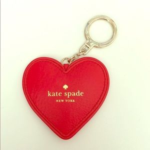 Kate Spade heart keychain
